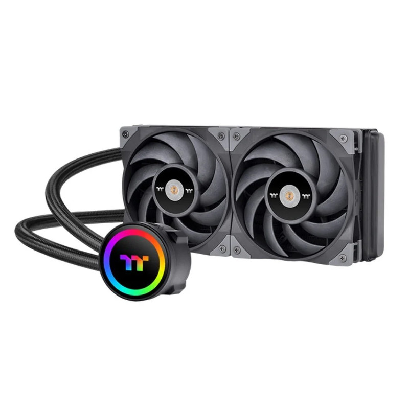 Thermaltake TOUGHLIQUID 240 ARGB Sync AIO Liquid Cooler - Black - مبرد